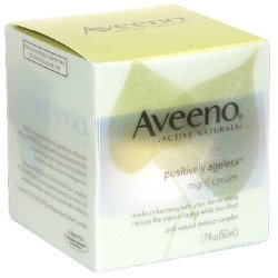 Aveeno Positively Ageless Night Cream 1.7 Oz 1 Pack