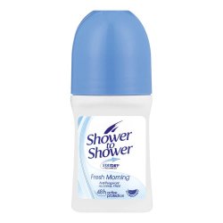 Shower To Shower Roll On Female 50ML - Fresh Morning