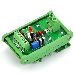 Electronics-salon Din Rail Mount + -5AMP Ac dc Current Sensor Module Based On ACS712