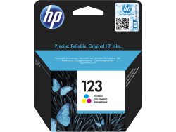 HP 123 Tri-colour Ink Cartridge Dj 2130 Yield 120