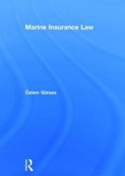 Marine Insurance Law Hardcover