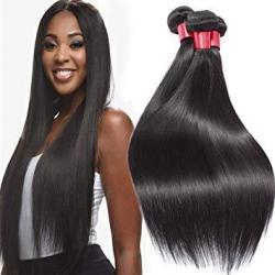 Deals On Lizourey Hair 3 Bundles 16 18 20 Inches Remy Brazilian