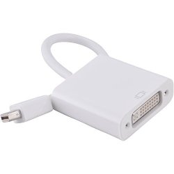 Jacobsparts Thunderbolt MINI Display Port Dp To Dvi Cable Adapter For Apple Macbook Air Pro Imac Mac MINI Intel Nuc Windows Laptop Or Desktop