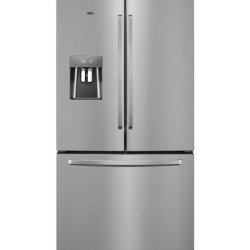 Aeg 536L Silver French Door Fridge With Water Dispenser - RMB76312NX