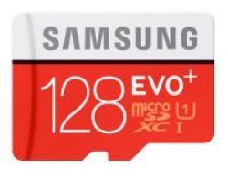 Samsung Mb-mp128da 128gb Micro Sdxc Evo 15x11x1mm With Sd Adapter