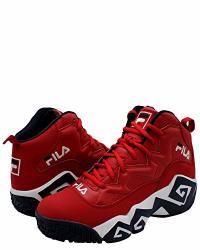 Fila Mens Mb Heritage Sneaker Red navy 