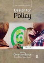 Design For Policy Paperback