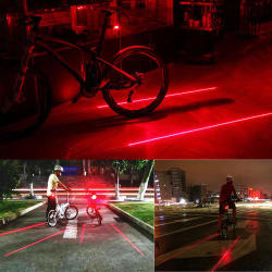 New Laser Bicycle Safety Laser Light