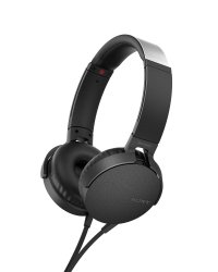 Sony MDR-XB550AP Black Extra Bass On-ear Headphone