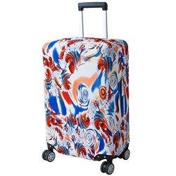 Appoi Luggage Cover Protector Luggage Cover 18-20 Inches Elastic Dust-proof Travel Bag Suitcase Cover Luggage Cover A