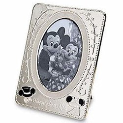 Disney Parks Happily Ever After Wedding Silver Picture Frame
