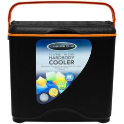 Leisure Quip 10L Cooler Box Black And Orane