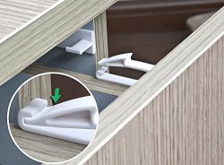 Miraclekoo Child Safety Invisible Drawer Lock Self Adhesive Baby