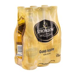 Strongbow Gold Apple Cider 6 X 330 Ml Bottles