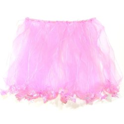 Wrapables Princess Fairy Tutu Dress-up Skirt Pink