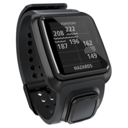 TomTom Golfer GPS Watch with Ultra-Slim Design in Black