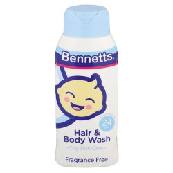 Bennetts Baby Hair & Body Wash 400ML