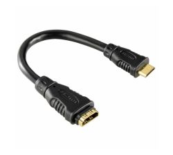 HDMI Cable Adapter Type C MINI Plug - Type A Socket Gold-plated