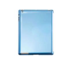 Ipad Snap-fit Shell Cover Blue Transparent