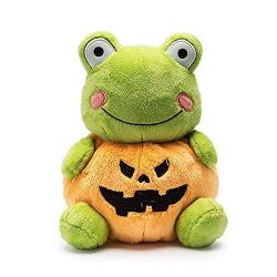 Unlockgift 10" Fancy Stuffed Animal Toys Halloween Toys Pumpkin Bear Animals Plushies Novelty Gifts For Children