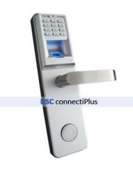 Majestic Biometric Fingerprint And Password Door Lock Kit With Deadbolt Grey ..