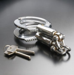 Anti Pick Steel Handcuffs