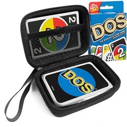 FitSand Hard Case For Uno Dos Card Game Travel Zipper Carry Eva Hard Box