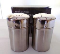 Salt And Pepper Set Stainless Steel
