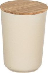 Wenko - Bondy Airtight Storage Jar - Bamboo Lid - 700ML