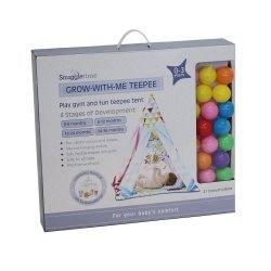 Grow-with-me Teepee Activity Play Tent