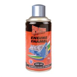 - Engine Enamel Spray Metallic Silver 250ML