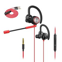Wired Gaming Earphone With Adjustable MIC Xiaokoa Earphones With Microphone For Laptop Computer Cellphone E-sport Earburds Online Hands-free Calling
