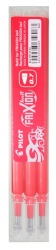 Frixion Ball clicker Erasable Pen Refills - 0.7MM Red 3 Pack