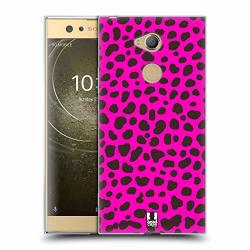 Head Case Designs Pink Cheetah Mad Print 2 Soft Gel Case For Sony Xperia XA2 Ultra