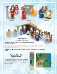 Figurine-set-tales Of Glory-birth Of Baby Jesus 3 Piece Set