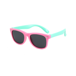 Kids' Silicone Sunglasses - Pink green