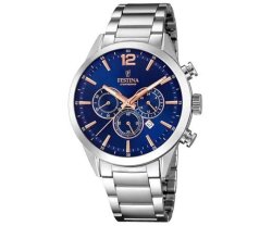 Festina Timeless Chronograph Stainless Steel Men's Watch F20343 9