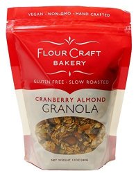 Flour Craft Bakery Granola Cranberry Almond 12 Ounce
