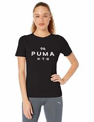 Puma Women's Xtg Graphic Top Black XS