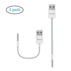 Ipod Shuffle Cable Basevs 2 Pack Data Sync Charger Cable Cord For Apple Ipod Shuffle 3RD 4TH 5TH 6TH 7TH Generation