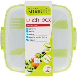 Smartlife Lunch Box Green 1000ML
