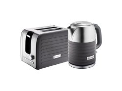 Russell Hobbs Silicone Cordless Kettle & 2-SLICE Toaster Set