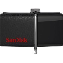 Sandisk Ultra Dual USB Drive 3.0 128GB Black SDDD2-128G-GAM46