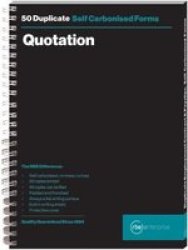 Rbe A5 Quotation Duplicate Spiral Bound Book Pack Of 3