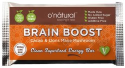 O'natural Raw Chocolate Superfood Bar - Brain Boost