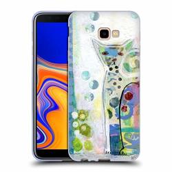 Official Wyanne Calico Cat Cat Soft Gel Case For Samsung Galaxy J4 Plus 2018