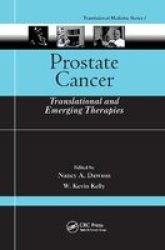 Prostate Cancer - Translational And Emerging Therapies Paperback