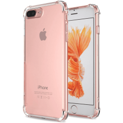 Clear Cover Shockproof Protective Anti-burst Case For Iphone 7 Plus 8 Plus