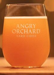 Angry Orchard Signature Stemless Cider Glass
