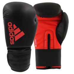 Adidas HYBRID50 Black red Boxing Glove 14-OZ